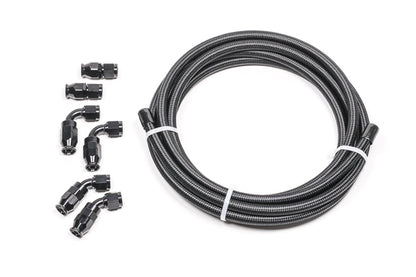 Radium 6AN Universal DIY PTFE Hose Kit Black