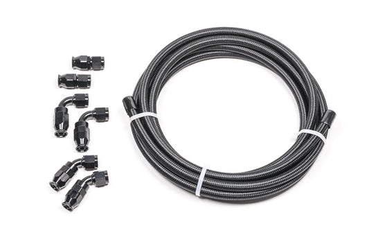 Radium 6AN Universal DIY PTFE Hose Kit Black