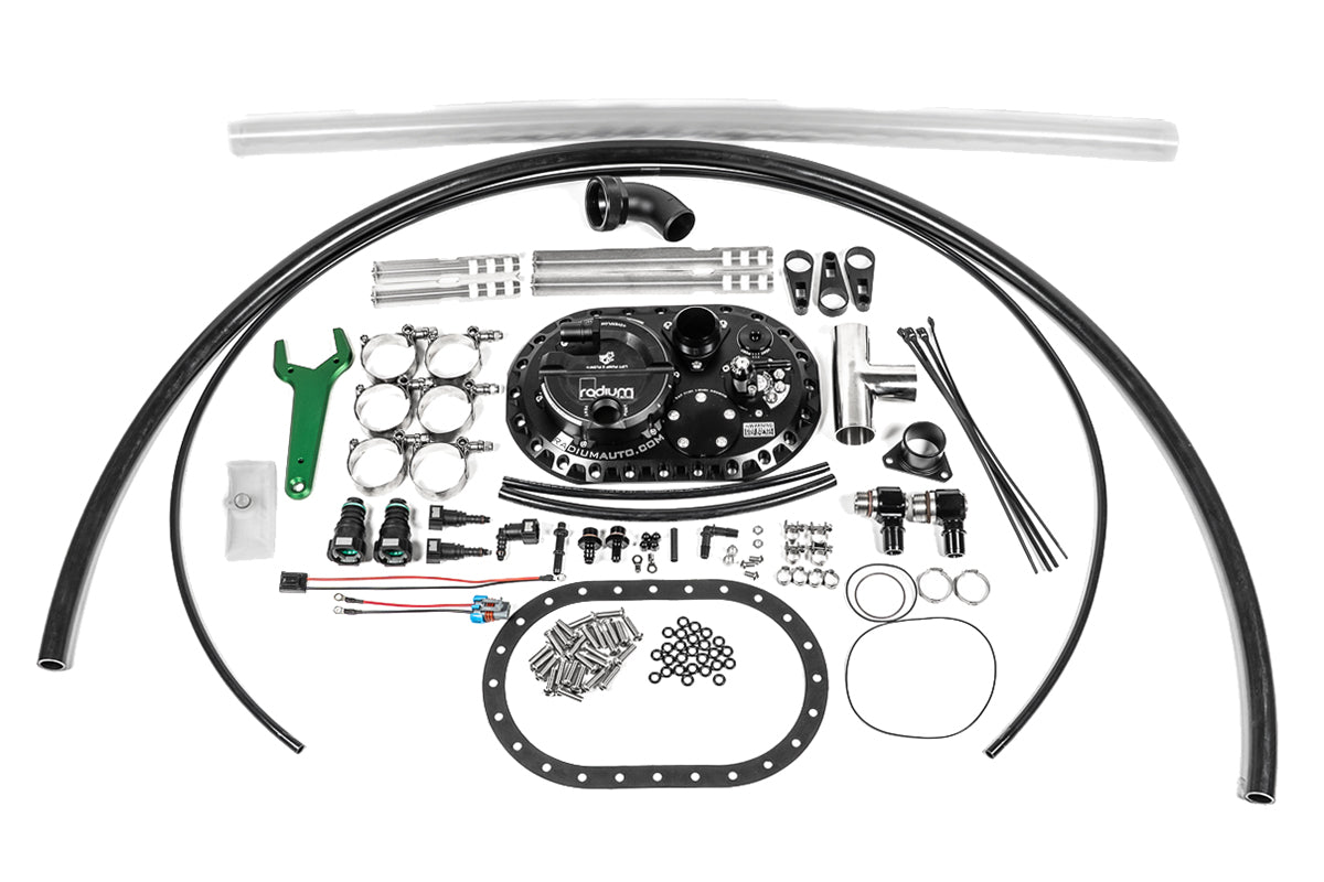 Radium Saddle Tank Fuel Cell Conversion Kit - Radium Engineering | Coore Australia
