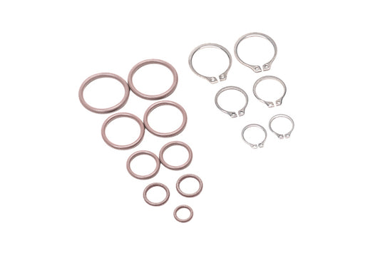 Radium Service Kit, Low Profile Swivel Banjo Fittings