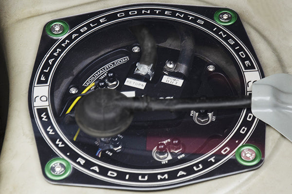 Radium Fuel Pump Access Cover - Nissan Silvia, 180SX S13/Skyline R32  - Radium Engineering | Coore Australia