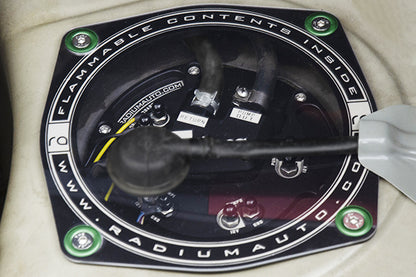 Radium Fuel Pump Access Cover - Nissan Silvia, 180SX S13/Skyline R32