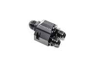 Radium Distribution Block 3 x 10AN ORB to 1 x 12AN ORB w/Fittings  - Radium Engineering | Coore Australia