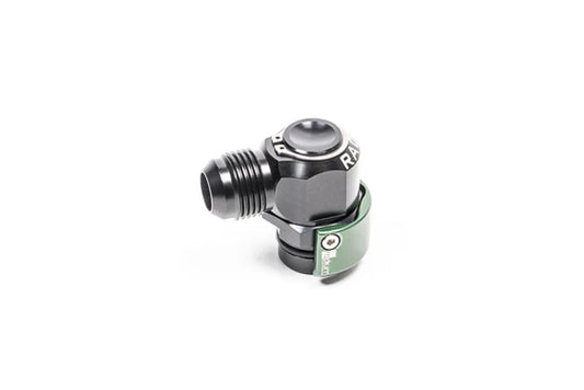 Radium 20-0748 V2 Quick Connect, 19mm Male to 10AN Male 90° Fitting - Radium Engineering | Coore Australia
