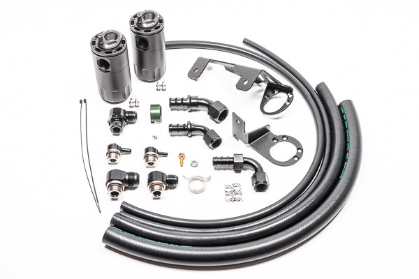 Radium Dual PCV/CCV Fluid Lock Catch Can Kit - Toyota Supra A90 19+  - Radium Engineering | Coore Australia
