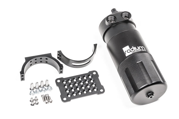 Radium VTA Vent To Atmosphere 2 Port Competition Catch Can Extra Large  - Radium Engineering | Coore Australia