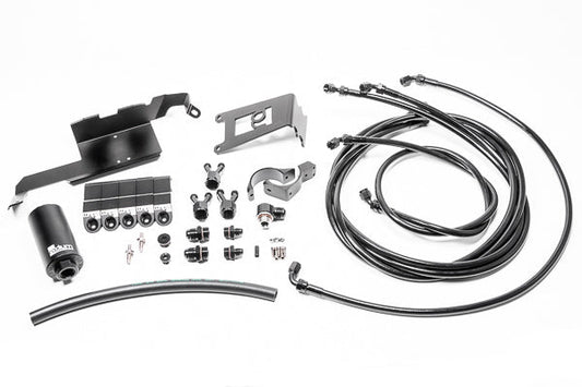 Radium 20-0851-05 Fuel Hanger Feed Kit w/Microglass Filter - Nissan GT-R R35