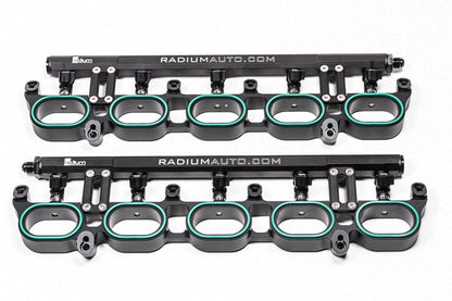 Radium Port Injection Fuel Rail Kit - Audi R8 V10 06-15/Lamborghini Gallardo 08-13