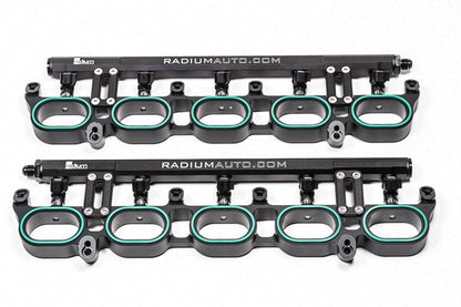 Radium Port Injection Fuel Rail Kit - Audi R8 V10 06-15/Lamborghini Gallardo 08-13  - Radium Engineering | Coore Australia