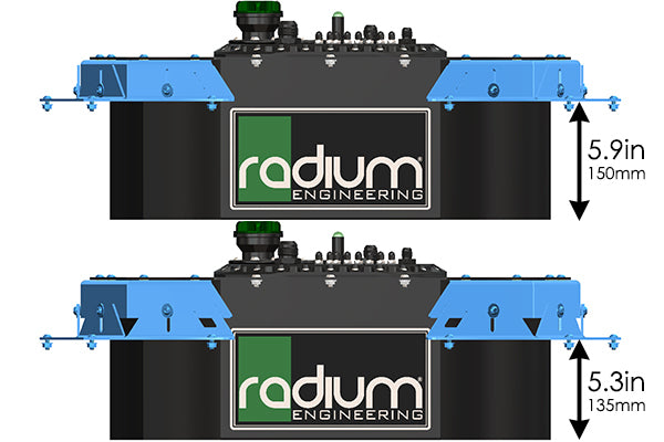Radium Spare Tire Fuel Cell Mounting Kit  - Radium Engineering | Coore Australia