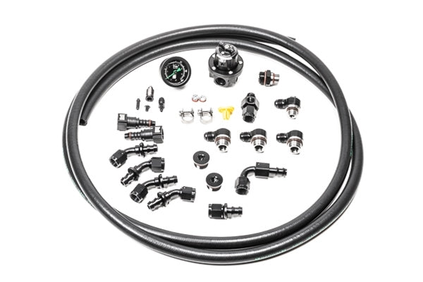 Radium Series Fuel Rail Plumbing Kit w/DMR RA Regulator - Subaru WRX/STI/FXT/LGT (EJ20/EJ25)  - Radium Engineering | Coore Australia