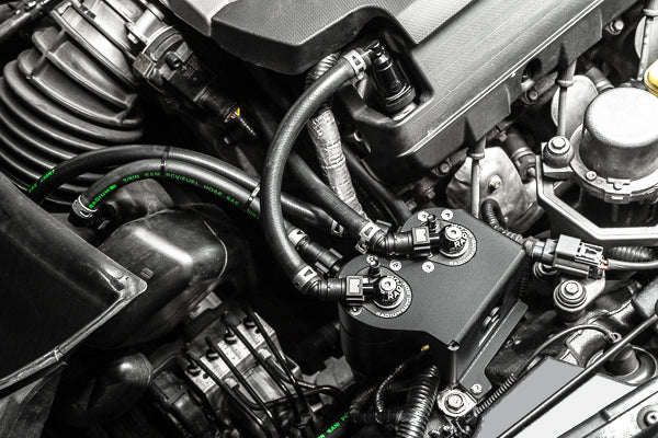 Radium 20-0986-FL Dual Fluid Lock Catch Can Kit, Chevrolet Corvette C7 LT1 (2014-2019) – view 4