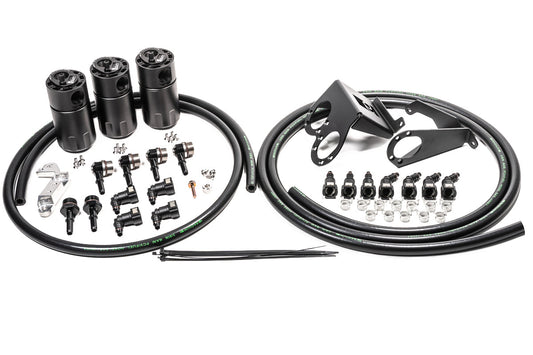 Radium Triple Fluid Lock Catch Can Kit, Chevrolet Corvette C7 LT1 (2014-2019) - Radium Engineering | Coore Australia