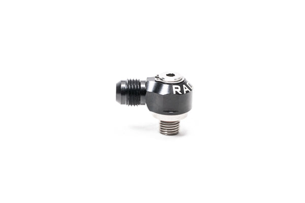 Radium V2 AN ORB to AN Male Flare Low Profile Swivel Banjo Fittings