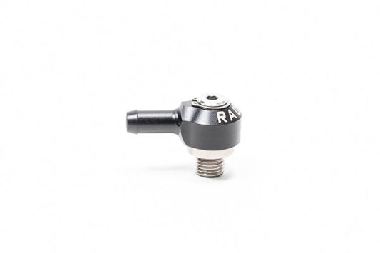 Radium 20-1000-0485 Low Profile Swivel Banjo Fitting, 4AN ORB to 8.5mm Barb - Radium Engineering | Coore Australia