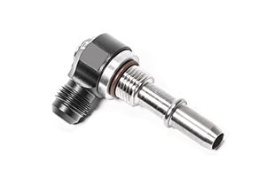 Radium 20-1000-0606-375 Swivel Banjo Bulkhead Fitting, 6AN ORB, 3/8" SAE Quick Connect Male to 6AN Male - Radium Engineering | Coore Australia
