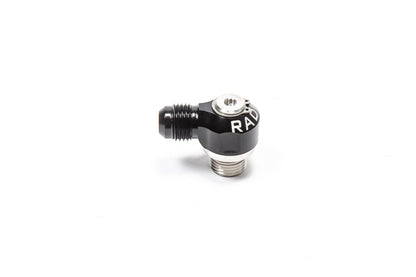Radium V2 AN ORB to AN Male Flare Low Profile Swivel Banjo Fittings