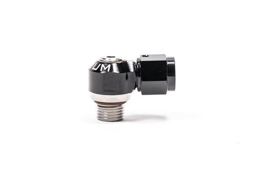 Radium 20-1000-0606F Low Profile Swivel Banjo Fitting, 6AN ORB to 6AN Female - Radium Engineering | Coore Australia