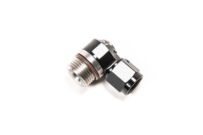 Radium V2 AN ORB to AN Male Flare Low Profile Swivel Banjo Fittings