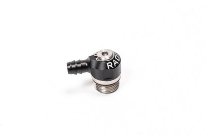 Radium V2 AN ORB to Hose Barb Low Profile Swivel Banjo Fittings