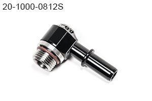 Radium 20-1000-0812S Low Profile Swivel Banjo Fitting, 8AN ORB to 12mm SAE Quick Connect Male - Radium Engineering | Coore Australia