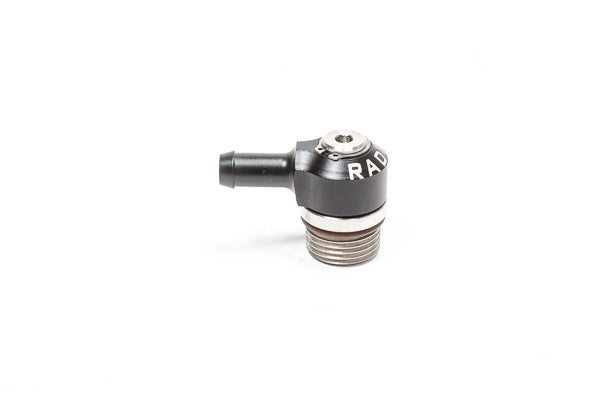 Radium V2 AN ORB to Hose Barb Low Profile Swivel Banjo Fittings