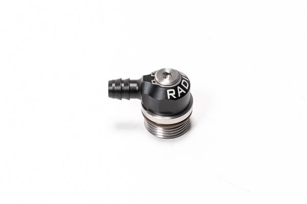 Radium V2 AN ORB to Hose Barb Low Profile Swivel Banjo Fittings