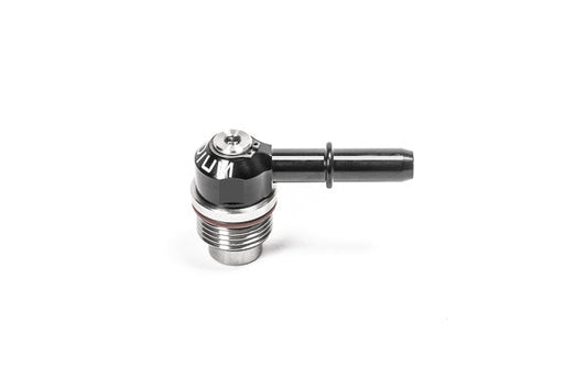 Radium 20-1000-1010S-PCV Swivel Banjo PCV Valve, 10AN ORB to 10mm SAE Quick Connect Male - Radium Engineering | Coore Australia