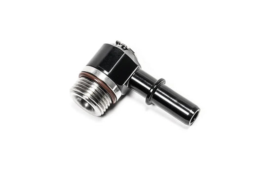 Radium 20-1000-1012S Low Profile Swivel Banjo Fitting, 10AN ORB to 12mm SAE Quick Connect Male - Radium Engineering | Coore Australia