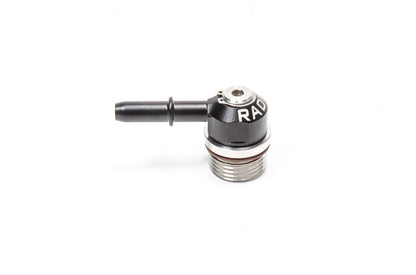Radium V2 AN ORB to SAE Male EFI Quick Connect Low Profile Swivel Banjo Fitting