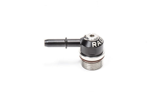 Radium 20-1000-10313 Low Profile Swivel Banjo Fitting, 10AN ORB to 5/16" SAE Quick Connect Male - Radium Engineering | Coore Australia