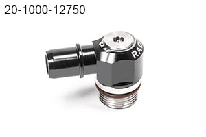 Radium 20-1000-12750 Low Profile Swivel Banjo Fitting, 12AN ORB to 3/4" SAE Quick Connect Male - Radium Engineering | Coore Australia