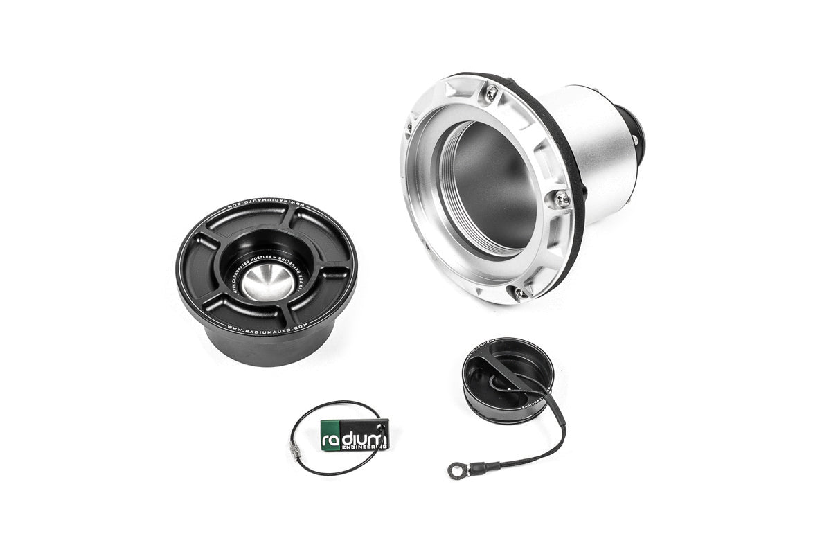 Radium Remote Mount, SVF, Swing Valve Filler, 1.5" - Radium Engineering | Coore Australia