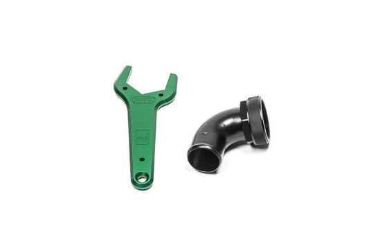 Radium Hose End, 24An, 75Deg, With Wrench