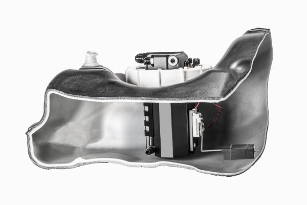 Radium 20-1073 fuel pump hanger in tank cutaway