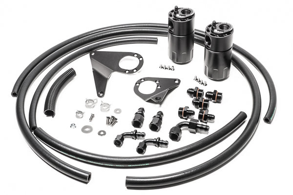 Radium Dual Fluid Lock Catch Can Kit - Mitsubishi Evo X  - Radium Engineering | Coore Australia
