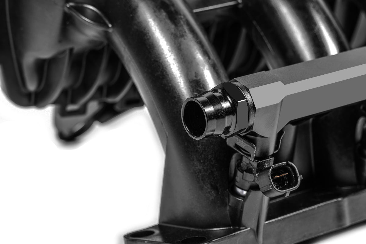 Radium 20-1131-PK fuel feed adapter installed