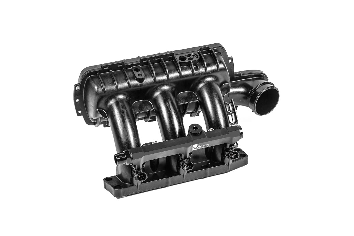 Radium Rotax 900 ACE fuel rail installed on Can-Am Maverick X3 manifold