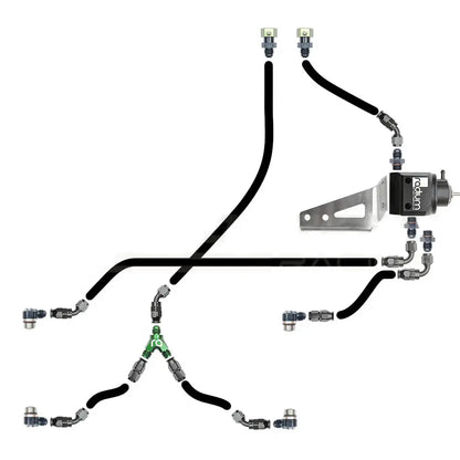 Radium Fuel Rail Kits suit Subaru EJ20/25