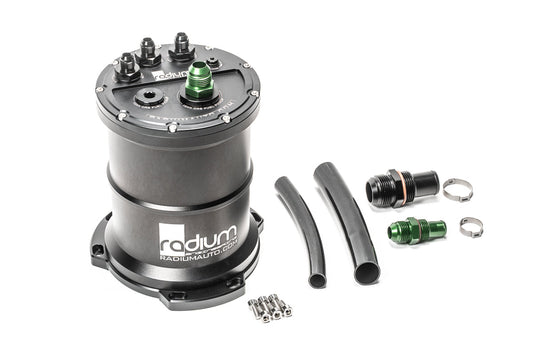 Radium Fuel Surge Tank for External Pumps - Radium Engineering | Coore Australia