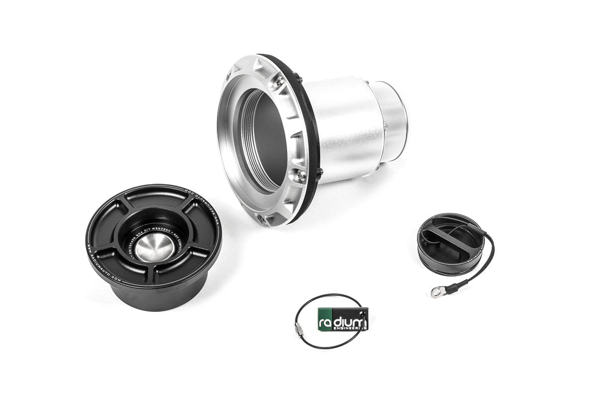 Radium Remote Mount, SVF, Swing Valve Filler, 2.25" - Radium Engineering | Coore Australia