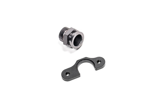 Radium Ford Sensor Adapter, 8AN ORB, 16mm Bore, 41mm Offset Spacing, M5 - Radium Engineering | Coore Australia