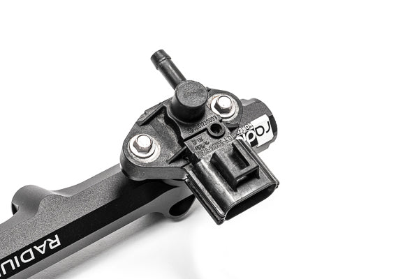 Radium Ford Sensor Adapter, 8AN ORB, 16mm Bore, 41mm Offset Spacing, M5 - Radium Engineering | Coore Australia