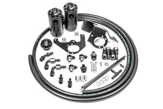 Radium Dual Fluid Lock Catch Can Kit, Cadillac CTS-V (2009-2015) - Radium Engineering | Coore Australia