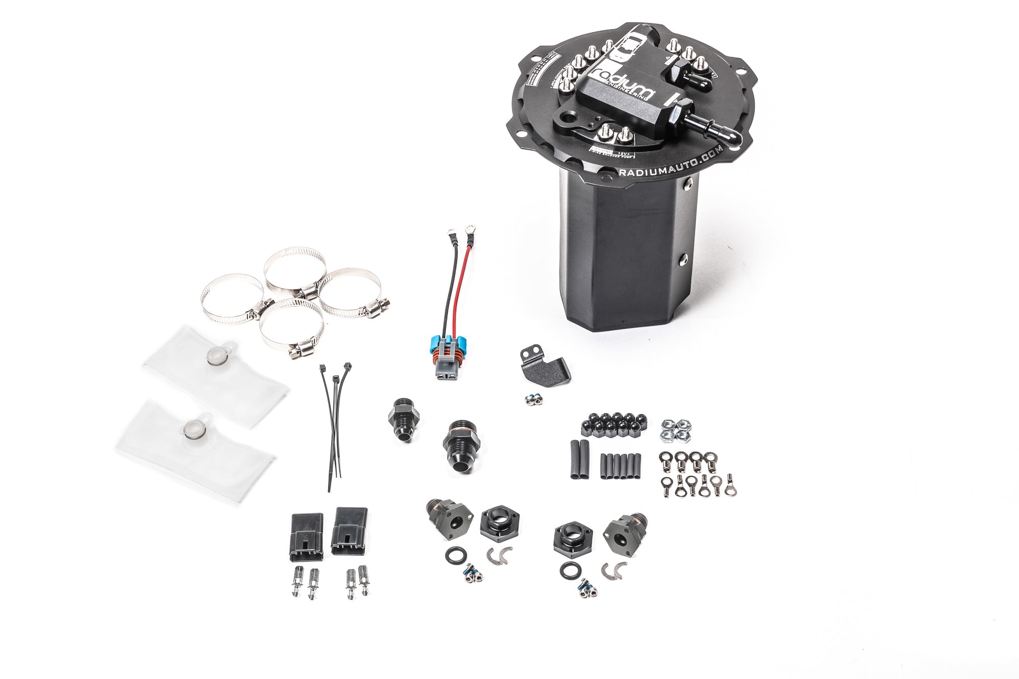 Radium 20-1644 Fuel Pump Hanger, Mitsubishi Lancer Evolution X - DW400 (Pumps Not Included) – view 2