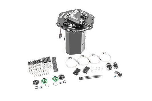 Radium Fuel Pump Hanger, Mitsubishi Lancer Evolution X - DW400 (Pumps Not Included) - Radium Engineering | Coore Australia