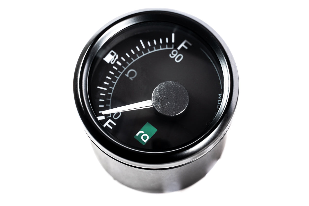 Radium 52mm Fuel Level Gauge, 0-90 Ohm - Radium Engineering | Coore Australia