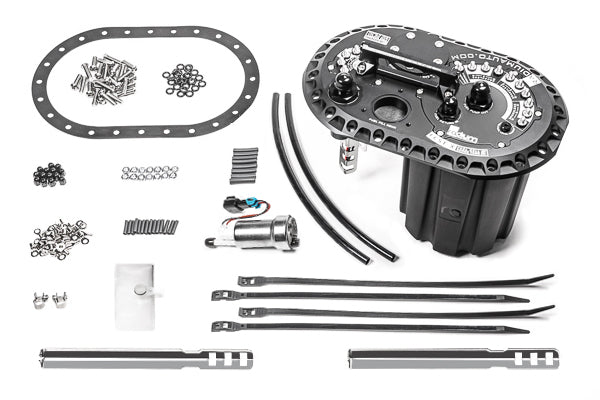 Radium FCST-X Fuel Cell Surge Tank, 1 Surge Pump + 1 Lift Pump (Walbro F900) - Radium Engineering | Coore Australia