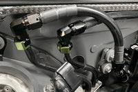 Radium SAE Female EFI Quick Connect to AN Male Low Profile Fitting  - Radium Engineering | Coore Australia