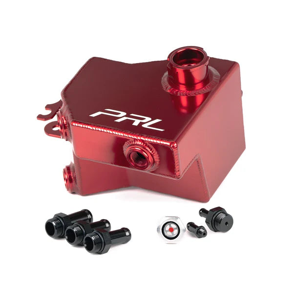 PRL Motorsports Baffled Coolant Expansion Tank — Red Honda Civic Type R & Civic 1.5T